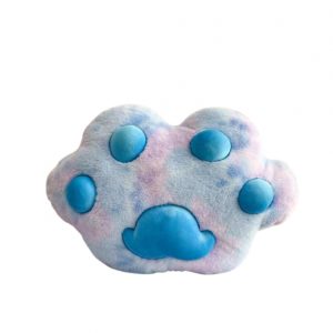 Perna Labuta de animal din plus, 50 cm, bleu