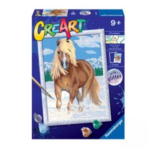 pictura-pe-numere-cal.jpg Pictura pe numere - cal 28940 Ravensburger