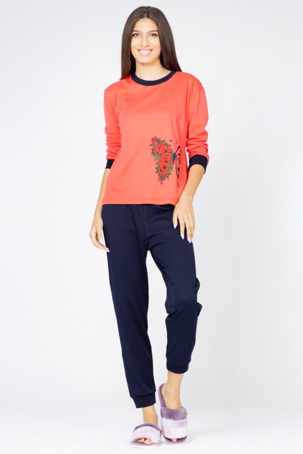 pijama-din-tricot-plin-de-bumbac-doua-piese-cu-fluture-roz-visiuniu-copie-5069-4036.jpg Pijama din tricot plin,de bumbac,doua piese cu fluture, corai - negru