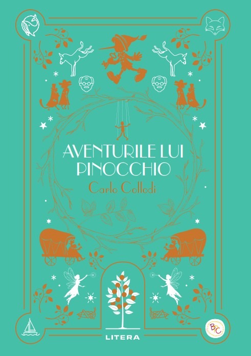 pinochio.jpg Aventurile lui Pinocchio. Volumul 8. Biblioteca pentru copii