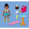 Playmobil - Figurina femeie in vacanta la plaja