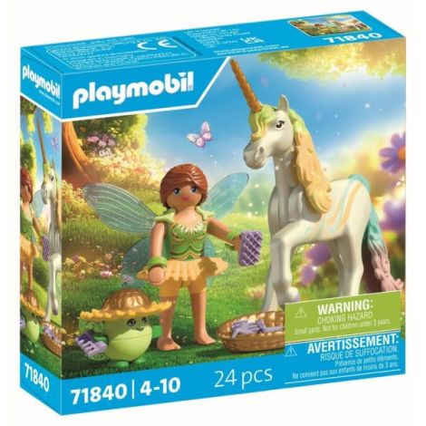 playmobil-jucarie-de-rol-figurina-de-colectie-unicornul-rainbow-flower-si-zana-1.jpg Playmobil - Jucarie de rol Figurina de colectie unicornul Rainbow Flower si zana