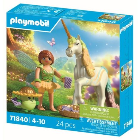 playmobil-jucarie-de-rol-figurina-de-colectie-unicornul-rainbow-flower-si-zana-2.jpg Playmobil - Jucarie de rol Figurina de colectie unicornul Rainbow Flower si zana