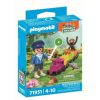 Playmobil - Jucarie de rol Plimbarea animalelor cu locomotiva