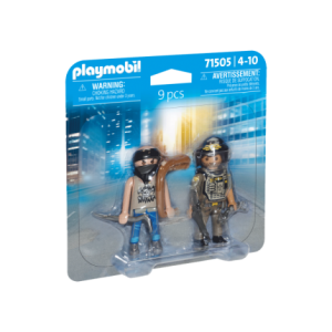 Playmobil-SET 2 FIGURINE POLITIST CU HOT