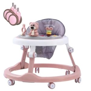 Premergator Multifunctional P7 Ursulet Roz cu Panou Muzical