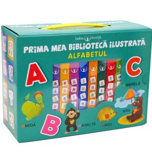 Cutie. Bebe invata. Prima mea biblioteca ilustrata. Alfabetul