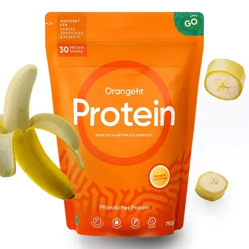 protein_750_de_banana-min-2.webp Proteină Vegetală cu Aromă de Banane, 750g | Orangefit