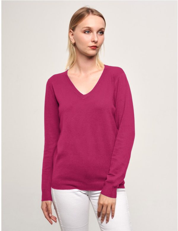 puloveras-cu-decolteu-in-v-din-tricotaj-fin-turcoaz-inchis-copie-62859684233986.jpg Puloveras cu decolteu in V, din tricotaj fin, fucsia