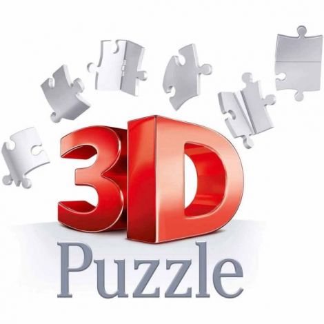 Puzzle 3D Mini Turnul Eiffel, 54 Piese
