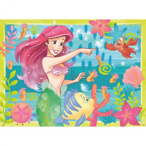 PUZZLE ARIEL, 500 PIESE + STICKERE