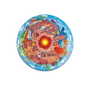 Puzzle copii arheologie, cu lumini led  (38 piese)