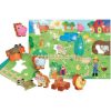 Puzzle de podea - distractie la ferma (12 piese)