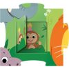 Puzzle deschide ferestrele - jungla ( 20 piese)