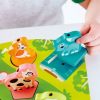 Puzzle din lemn cu sunete - Ferma