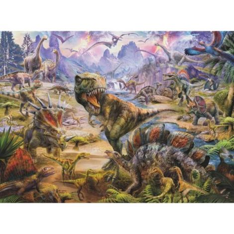 puzzle-dinozauri-300-piese.jpg Puzzle Dinozauri, 300 Piese