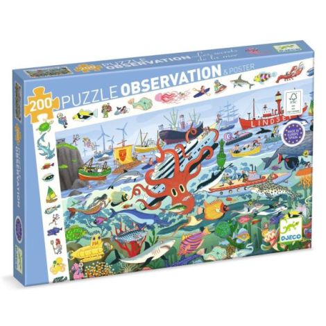 puzzle-observaie-secretele-marii-djeco.jpg Puzzle Observație Secretele marii, Djeco