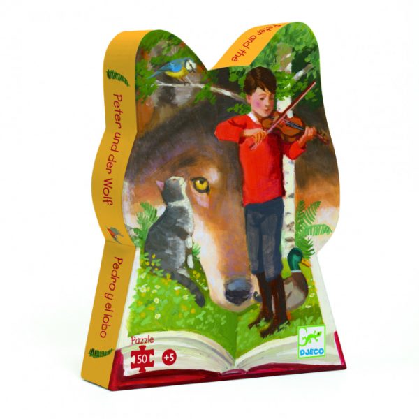 puzzle-petrica-si-lupul-djeco-409822.jpg Puzzle Petrica si lupul, Djeco