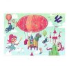 PUZZLE SI JOC PETRECERE REGALA, 2x24 PIESE