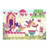 PUZZLE SI JOC PETRECERE REGALA, 2x24 PIESE
