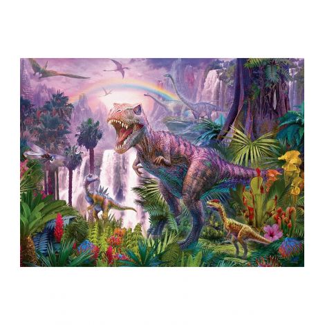 puzzle-taramul-dinozaurilor-200-piese.jpg PUZZLE TARAMUL DINOZAURILOR, 200 PIESE