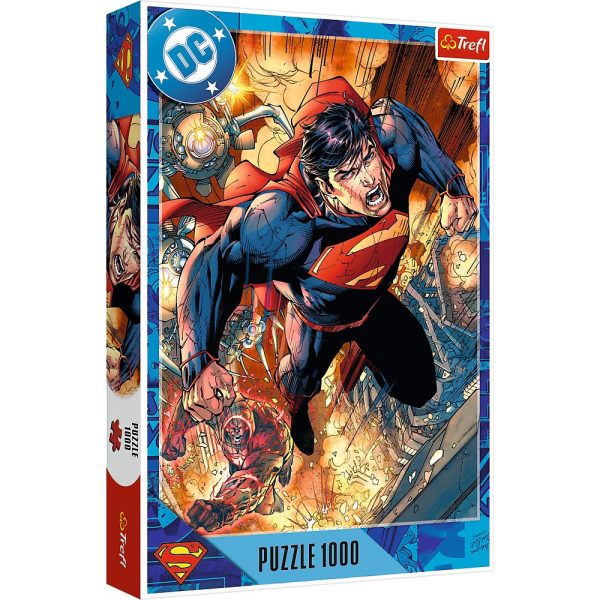 puzzle-trefl-1000-superman-in-actiune-905787.jpg PUZZLE TREFL 1000 SUPERMAN IN ACTIUNE