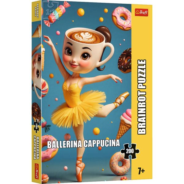 PUZZLE TREFL 200 BRAINROTS BALERINA CAPPUCINA