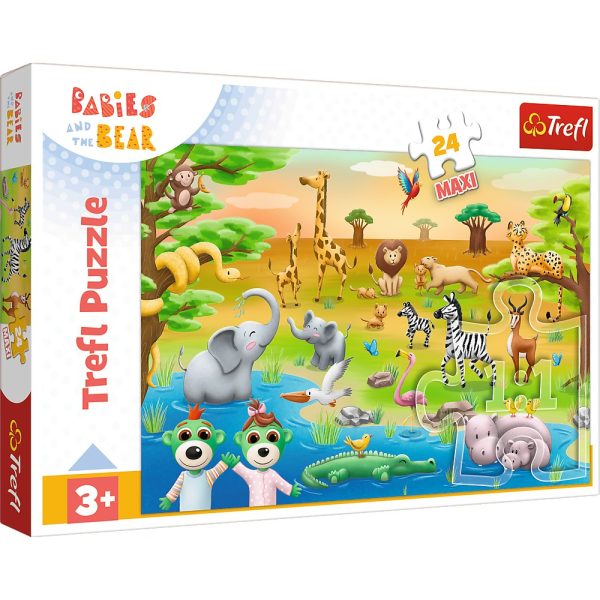 puzzle-trefl-24-maxi-babies-and-the-bear-safari-270263.jpg PUZZLE TREFL 24 MAXI BABIES AND THE BEAR SAFARI