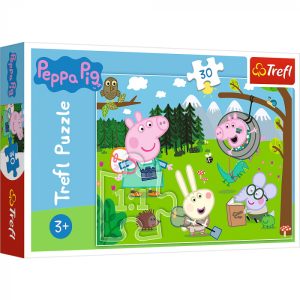 puzzle-trefl-30-peppa-pig-in-drumetie-870962.jpg Puzzle Trefl 30 Peppa Pig in Drumetie