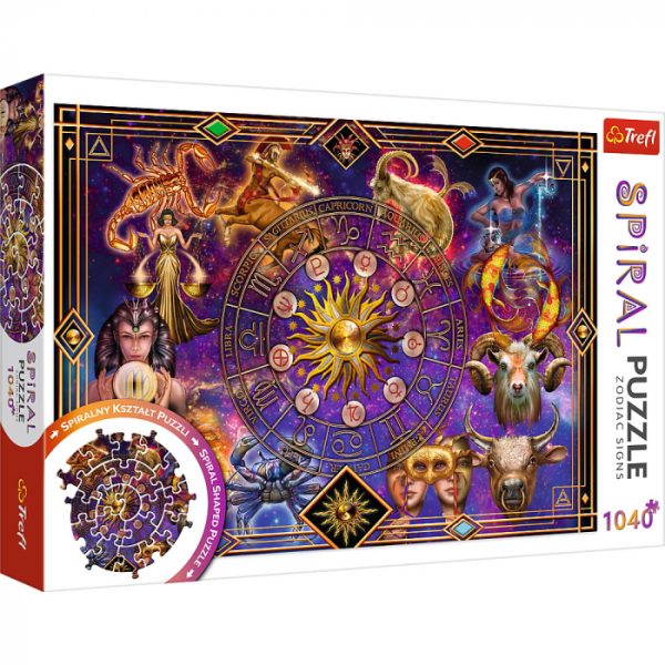 puzzle-trefl-spiral-1040-piese-semne-zodiacale-611169.jpg Puzzle Trefl Spiral 1040 Piese Semne Zodiacale