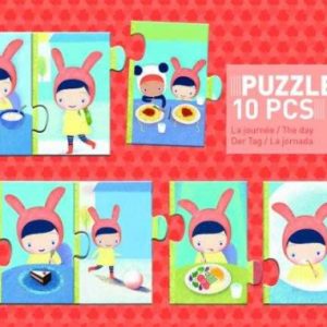 Puzzle trio Djeco activitati de peste zi