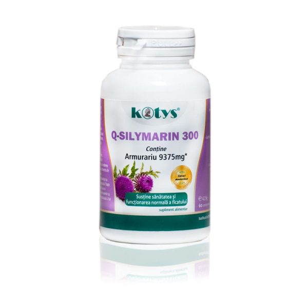 q-silimarin-kotys-ce3.jpg Q-Silimarina, 1000mg, 60cpr, Kotys