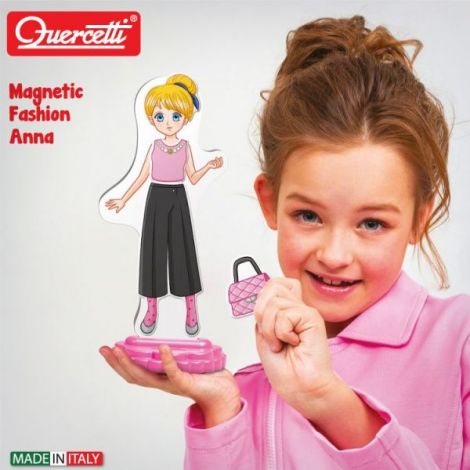 Magnetic Fashion Anna, 5+ ani, Quercetti Q02925