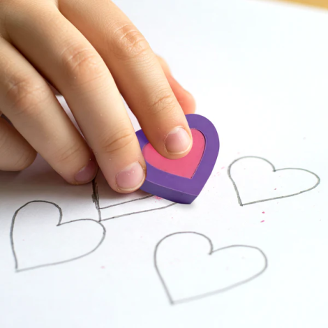 Radiere Inimi inflorite - set de 6 , Hearts in Bloom
