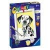 Ravensburger - CreArt pictura pe numere pentru copii caine dalmatian