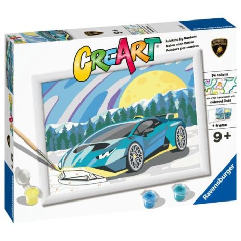 ravensburger-creart-pictura-pe-numere-pentru-copii-lamborghini-1.jpg Ravensburger - CreArt pictura pe numere pentru copii Lamborghini