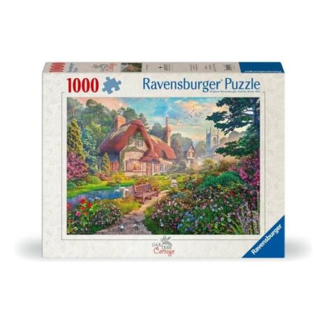 Ravensburger - Puzzle casuta de langa stejar 1000 piese