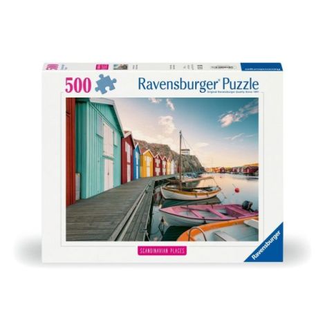 ravensburger-puzzle-casute-de-barci-500-piese-1.jpg Ravensburger - Puzzle casute de barci 500 piese