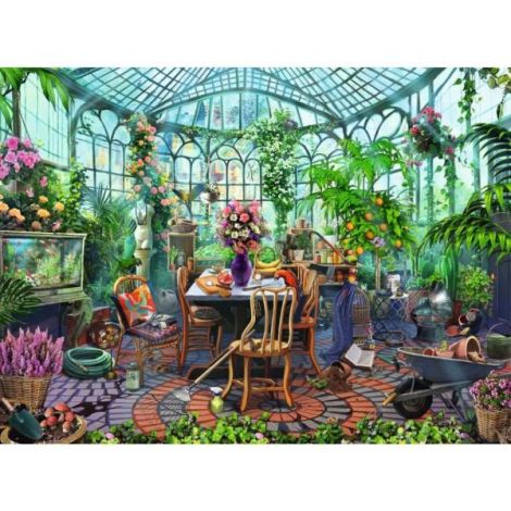 ravensburger-puzzle-dimineata-in-gradina-500-piese-design-nou-1.jpg Ravensburger - Puzzle dimineata in gradina 500 piese design nou