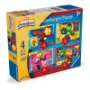 Ravensburger - Puzzle Iron Man si prietenii 4 buc in cutie 12 16 20 24 piese