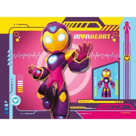 Ravensburger - Puzzle Iron Man si prietenii 4 buc in cutie 12 16 20 24 piese