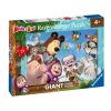 Ravensburger - Puzzle mare de podea Masha si ursul 24 piese