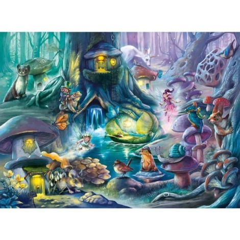 ravensburger-puzzle-padurea-magica-150-piese-xxl-2.jpg Ravensburger - Puzzle Padurea magica 150 piese XXL