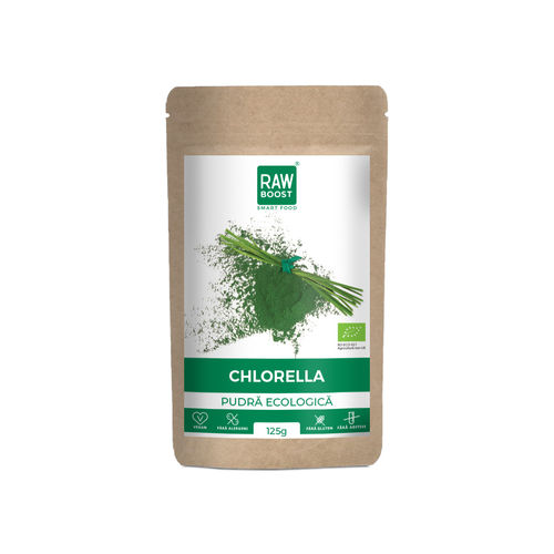 rawboost-chlorella-pudra-125g-2.jpg Chlorella Pudră ECO - Regenerare, Detoxifiere | Rawboost