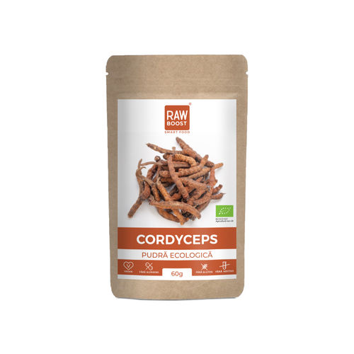 rawboost-cordyceps-pudra-60g-2.jpg Cordyceps Pudră ECO - Protector Pulmonar, Astm, Pneumonie, 60g | Rawboost