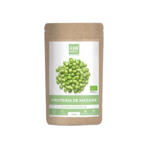 Proteină de Mazăre Pudră ECO - Creștere Masă Musculară, Pierdere în Greutate, 250g | Rawboost