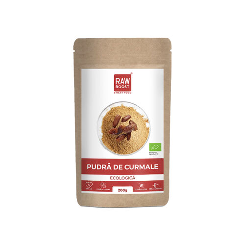rawboost-pudra-curmale-200g-2.jpg Pudră de Curmale ECO, Îndulcitor Natural, 200g | Rawboost
