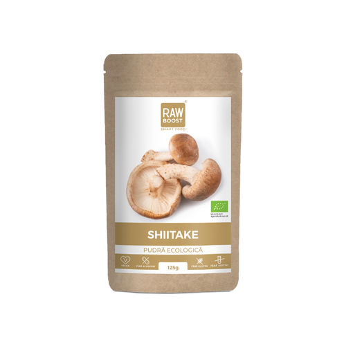 rawboost-shiitake-pudra-125g-2.jpg Shiitake Pudră ECO - Sursă de Vitamina B12 Naturală, 125g | Rawboost