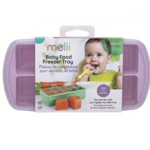 Recipient Refrigerare Hrana Bebe, Melii, Roz 59 Ml X 10 Cub