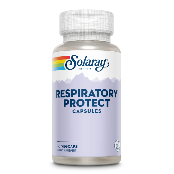 Respiratory Protect Capsules Solaray, 30 capsule, Secom
